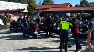 Çaycuma'da motosiklet sürücülerine yol güvenliği için eğitim verildi