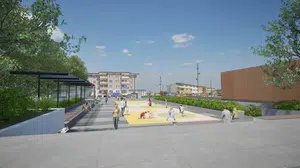 Vezirköprü'de meydan ve otopark projesi için hazırlıklar tamamlandı