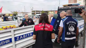 Malatya'da gıda denetimi kapsamında 230 kilo sucuk imha edildi