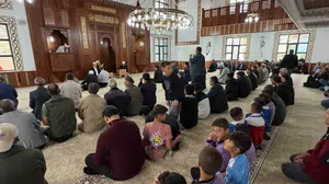 Başören camii düzenlenen törenle ibadete açıldı