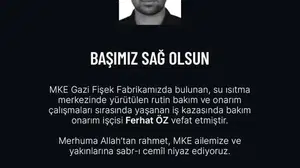 MKE Gazi Fişek Fabrikası'nda iş kazası: 1 ölü, 1’i ağır 3 yaralı