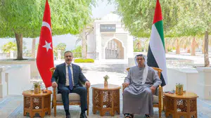 Bakan Fidan, BAE Devlet Başkanı Yardımcısı Al Nahyan ile görüştü