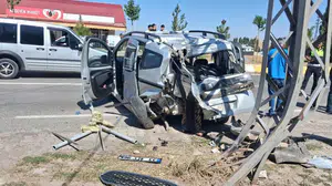 Patnos'ta meydana gelen trafik kazasında 4 kişi yaralandı