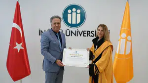 İnönü Üniversitesi'nde akademik kariyer yükselişi için cübbe töreni yapıldı
