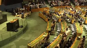 Netanyahu'nun boş koltuklara konuştuğu BM Genel Kurulu