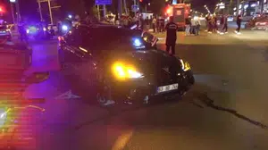 Malatya'da meydana gelen trafik kazasında iki kişi yaralandı