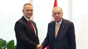 Cumhurbaşkanı Erdoğan, Polonya Cumhurbaşkanı Nawrocki ile görüştü