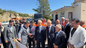 Başkan Büyükkılıç, bakan Uraloğlu ile ulaşım yatırımlarını yerinde inceledi