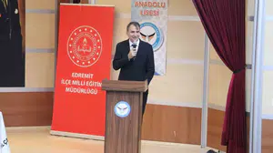 Eğitim yöneticileriyle bir araya gelen kaymakam, yeni dönemi değerlendirdi