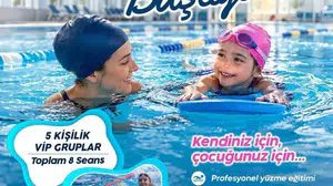 Yeşilyurt Belediyesi'nden kadınlar ve çocuklar için yüzme kursları