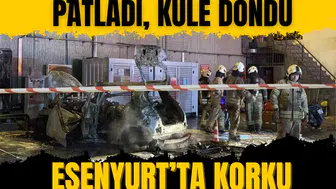 Şarjda alev aldı, patladı, küle döndü: Esenyurt’ta nefes kesen anlar!