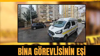 Kapıyı açmadı, öfke cinayete dönüştü: Bina görevlisinin eşi bıçaklanarak öldürüldü!