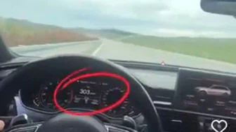 Bursa'da 307 km hızla hava attı, şovu pahalıya patladı!