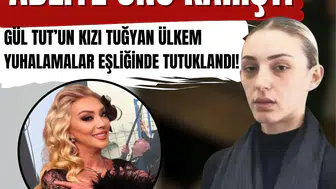 Adliye önü karıştı: Gül Tut’un kızı Tuğyan Ülkem yuhalamalar eşliğinde tutuklandı!