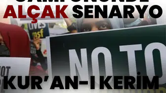 Cami önünde alçak senaryo: Kur’an-ı Kerim domuz kafasıyla hedef alındı!