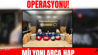 İki büyükşehirde narkotik operasyonu! Milyonlarca hap sokaklara inmeden yakalandı