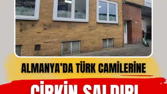 Almanya'da iki camiye çirkin saldırı: Cemaat şokta, soruşturma başlatıldı