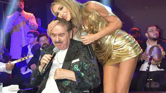 İmparator'a sahneden aşk itirafı: Maya Diab, Tatlıses’e hayranlığını böyle duyurdu