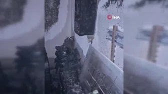 Beypazarı’nda alevler yükseldi: Ev kullanılamaz hale geldi!