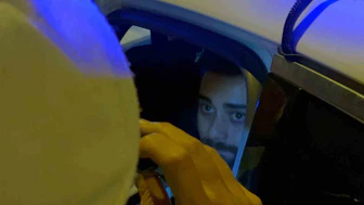 Kaçış var, mantık yok! Kayseri'de bir sürücü polise böyle direndi...