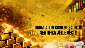 Borsa yüzde 45 fark attı... Gram altın koşa koşa geldi, sertifika jetle geçti!
