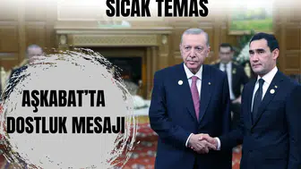 Aşkabat’ta dostluk mesajı: Erdoğan ve Türkmen liderden sıcak temas!