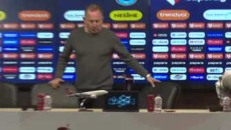 Sergen Yalçın: "Bu akşam bir tiyatro oynandı"