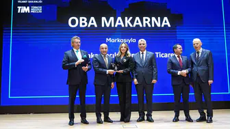 Oba Makarna’ya Turquality’den 'En Çok Ülkeye İhracat Yapan Turquality Şampiyonu' Ödülü