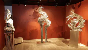 Hurda alüminyum sanata dönüştü: Bu sergi hafızaya kazınacak!