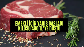 Emeklilere ve ihtiyaç sahiplerine ucuz et desteği: Kilosu 490 TL'ye satılacak