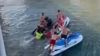 Düzce'de tatil faciası: Melen Nehri'nde kontrolden çıkan jet ski köprüye çarptı