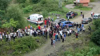 Giresun'daki sel felaketinde yürek yakan detay! Birbirlerine sarılarak can verdiler
