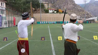 Geleneksel okçulukta şampiyonlar belli oldu: Kore yolu Amasya'dan geçiyor