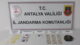 Antalya'da narko-operasyon: 3 kişi tutuklandı