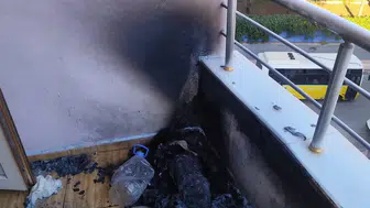 Siirt'te korkutan patlama: Balkonda piknik tüpü patladı