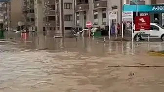 Malatya Kocaözü'nü sel bastı: O anlar kameralara böyle yansıdı