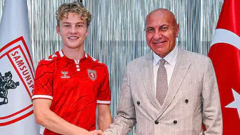 Karadeniz ekibinde transfer bombası: Oskar Ohlenschlæger resmen Samsunspor’da