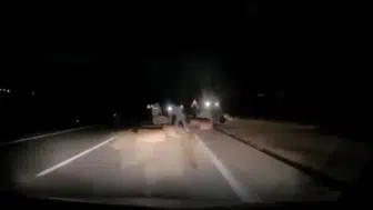 Tokat'ta peş peşe kaza: Diğer araçları uyarmak isterken araba çarptı