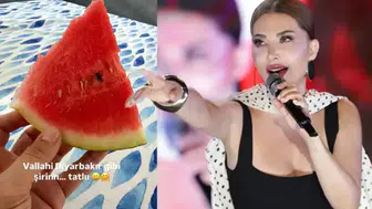 Ebru Yaşar’ın canı çekti, Diyarbakır karpuzu Saint-Tropez’e uçtu