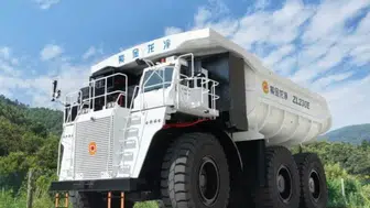 Madencilikte ezber bozan dev: 350 tonluk elektrikli canavar Çin'de sahaya indi!