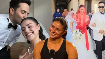 Survivor güzeli Ayşe Yüksel'den sürpriz düğün: Gelinliğiyle büyüledi