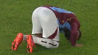 Muhammed Salah Trabzonspor formasıyla ilk golünü Başakşehir'e attı