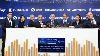 Borsa İstanbul'da gong Türker VEYAŞ için çaldı