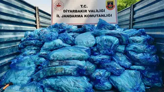 Diyarbakır'da 3 tonluk kaçak iç yağ operasyonu