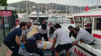 Bodrum’da Mavi Tura kabus düştü: Deniz Ambulansı zamana karşı yarıştı!