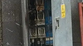 Adıyaman Gölbaşı'nda elektrik trafosu patladı