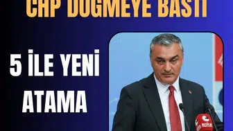 CHP’de 5 ile yeni il başkanı atandı: MYK teşkilat görevlendirmelerini tamamlıyor