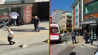 Gaziosmanpaşa'da eşini silahla ağır yaralayan adamı ikna çabaları sürüyor