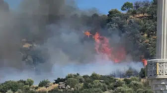 Gebze’de orman yangını alarmı! Alevler Ballıkayalar’a ilerliyor