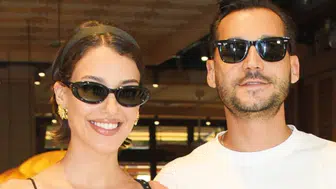 Dilan Çiçek Deniz ve Birkan Nasuhoğlu'ndan aşk dolu Etiler turu